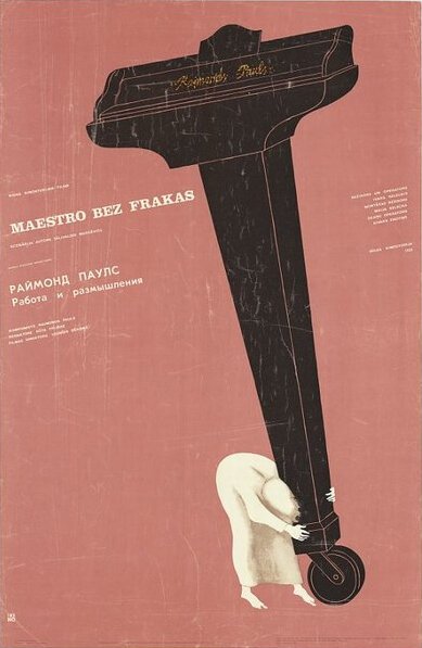 Постер фильма Раймонд Паулс. Работа и размышления (1985)