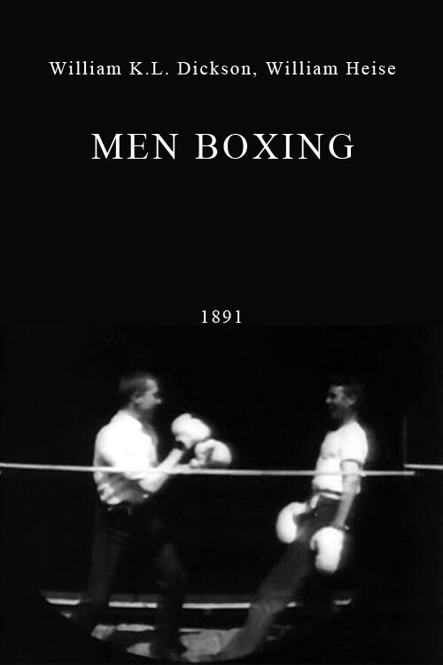 Постер фильма Боксирующие мужчины (1891)