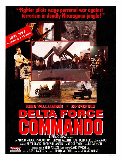 Постер фильма Delta Force Commando (1988)