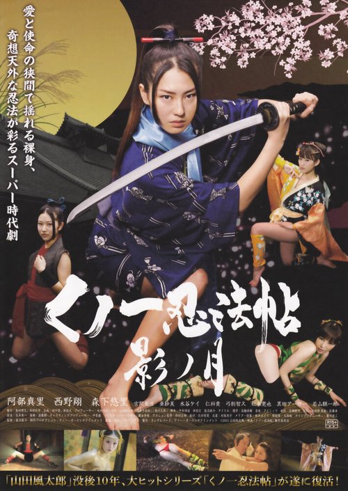 Постер фильма Kunoichi ninpô-chô: Kage no tsuki (2011)