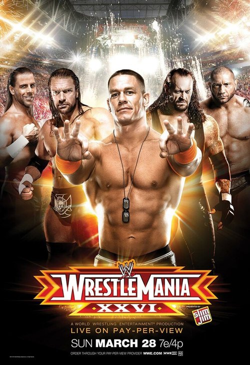 Постер фильма WWE РестлМания 26 (2010)