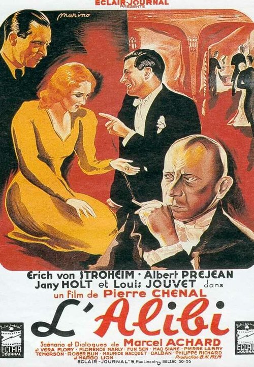 Постер фильма Алиби (1937)