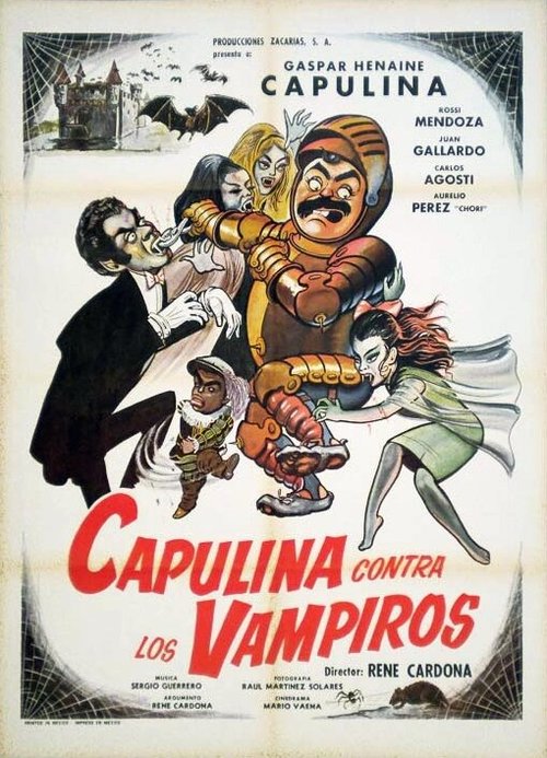 Постер фильма Capulina contra los vampiros (1971)