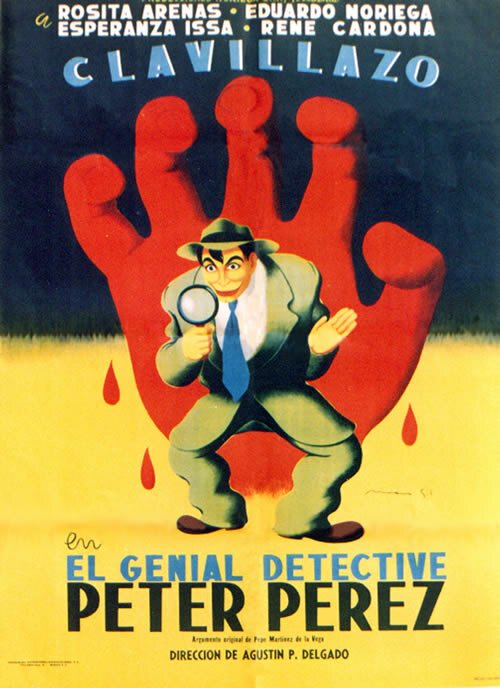 Постер фильма El genial Detective Peter Pérez (1952)