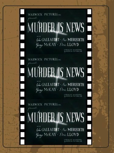 Постер фильма Murder Is News (1937)