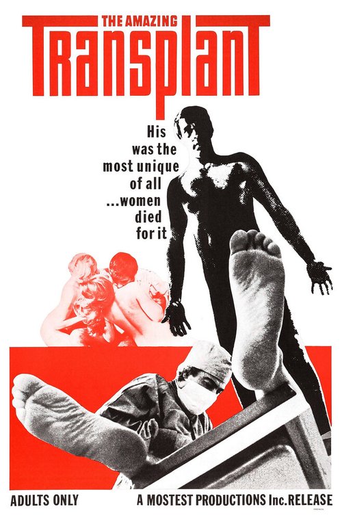 Постер фильма The Amazing Transplant (1970)