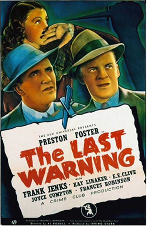 Постер фильма The Last Warning (1938)