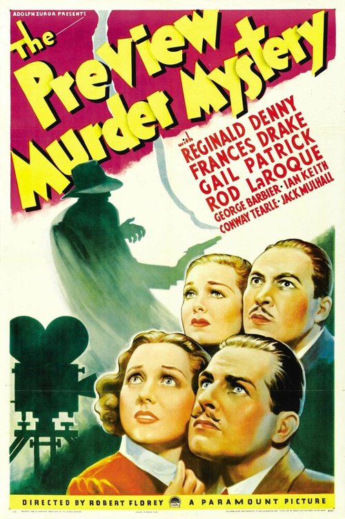 Постер фильма The Preview Murder Mystery (1936)