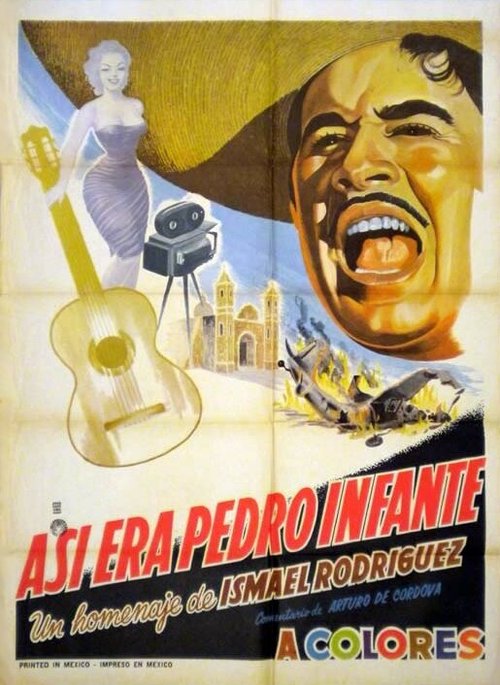 Постер фильма Así éra Pedro Infante (1963)