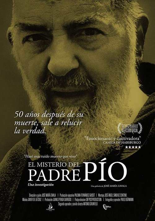 Постер фильма El Misterio del Padre Pío (2018)