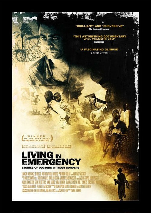 Постер фильма Living in Emergency (2008)