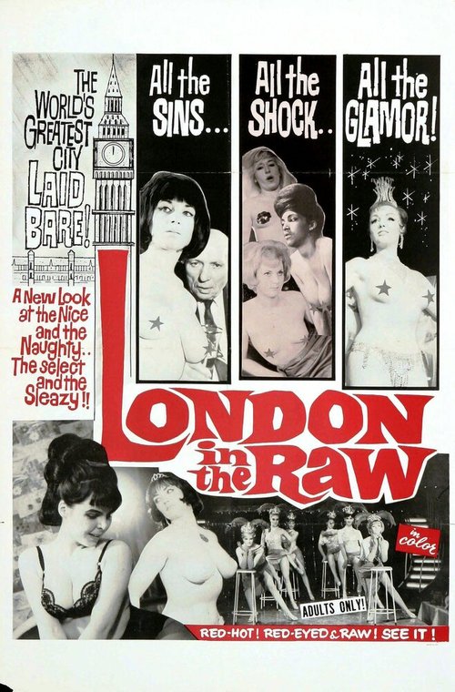 Постер фильма London in the Raw (1964)