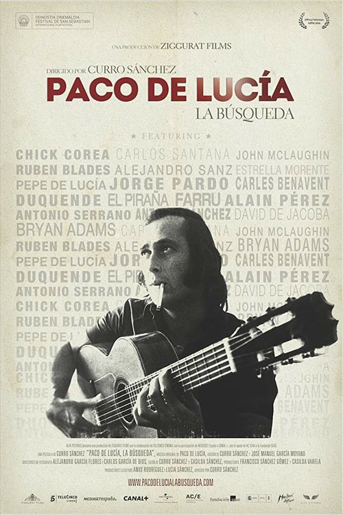 Постер фильма Paco de Lucía: la búsqueda (2014)