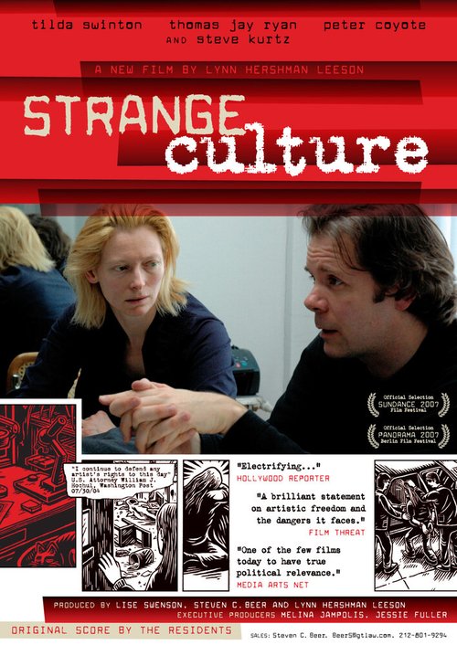 Постер фильма Strange Culture (2007)