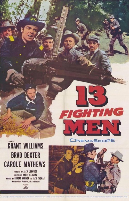 Постер фильма 13 Fighting Men (1960)