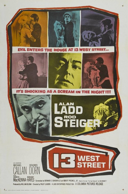 Постер фильма 13 West Street (1962)