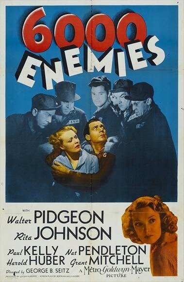 Постер фильма 6,000 Enemies (1939)