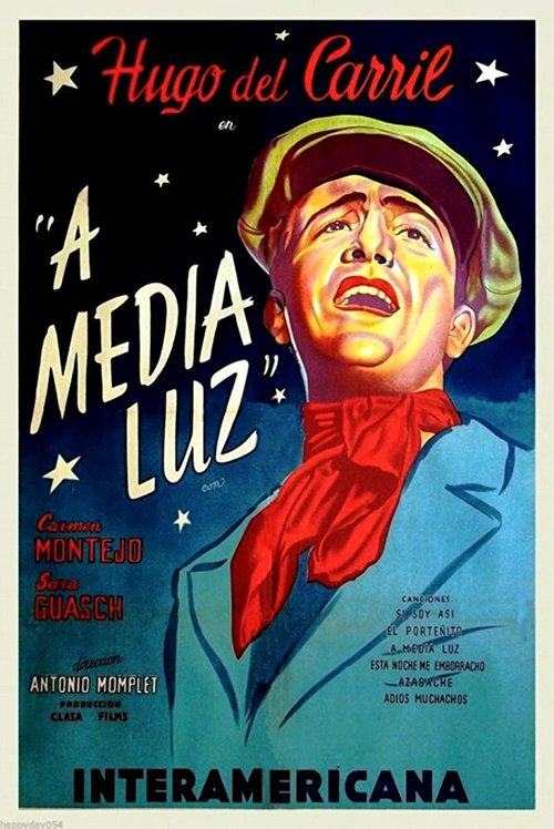 Постер фильма A media luz (1947)