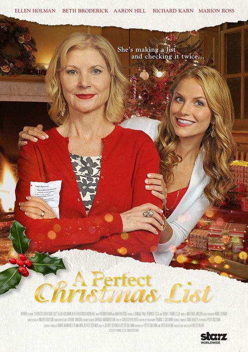 Постер фильма A Perfect Christmas List (2014)