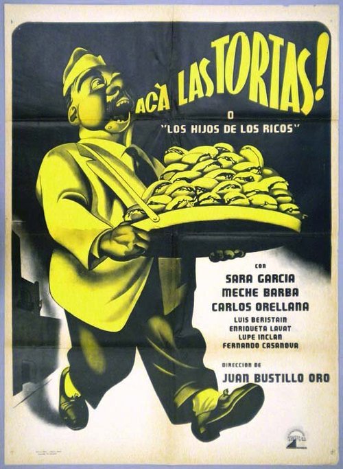 Постер фильма Acá las tortas (1951)