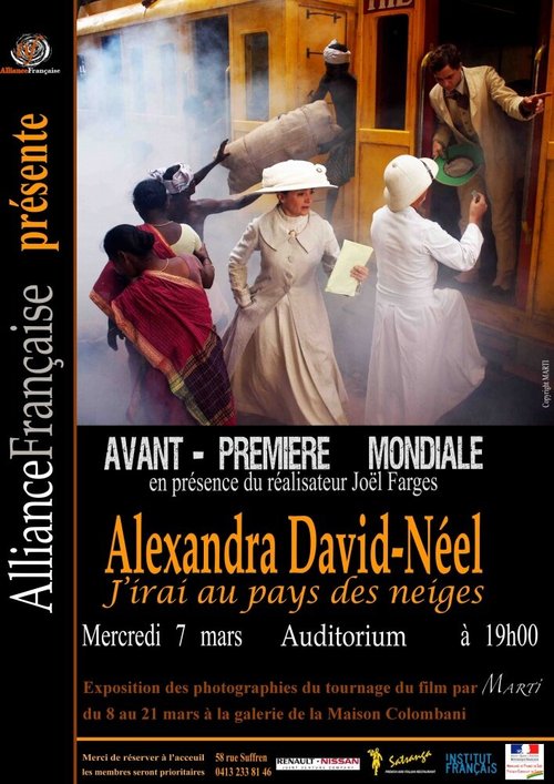 Постер фильма Alexandra David-Néel: J'irai au pays des neiges (2012)