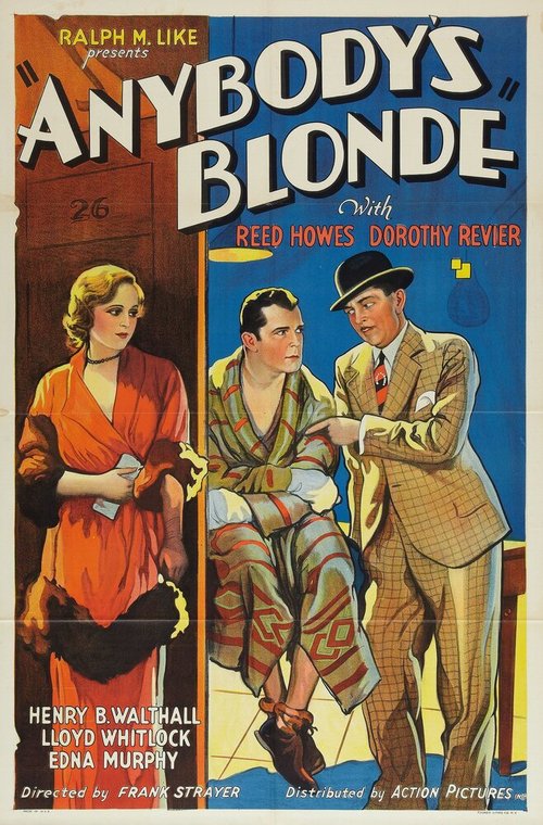 Постер фильма Anybody's Blonde (1931)