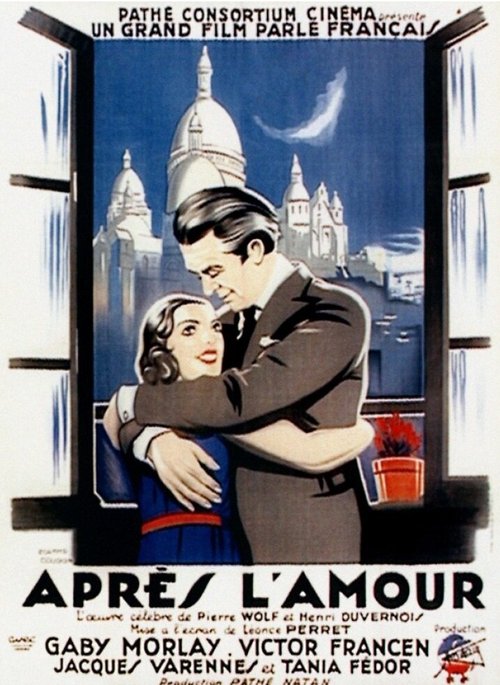 Постер фильма Après l'amour (1931)