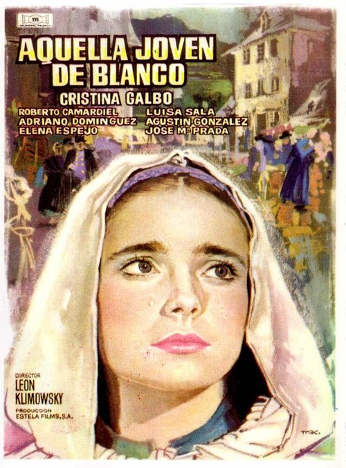 Постер фильма Aquella joven de blanco (1964)