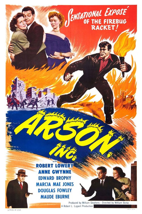 Постер фильма Arson, Inc. (1949)