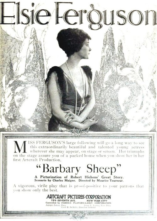 Постер фильма Barbary Sheep (1917)