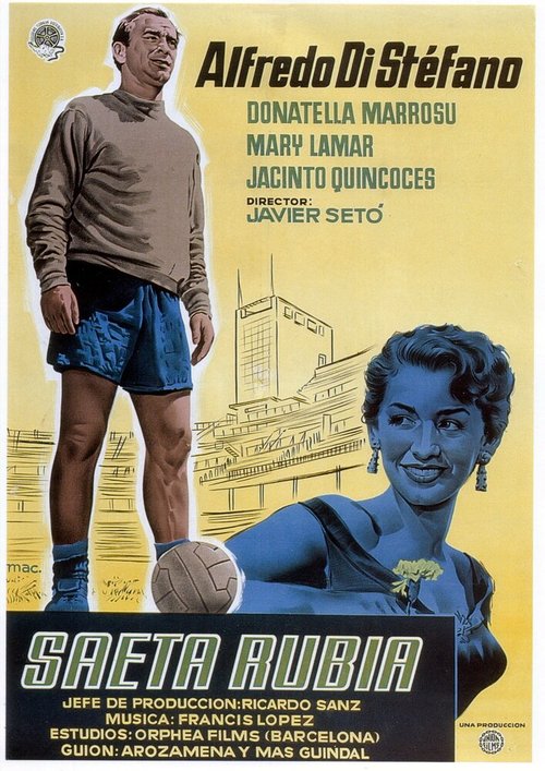 Постер фильма Белокурая стрела (1956)