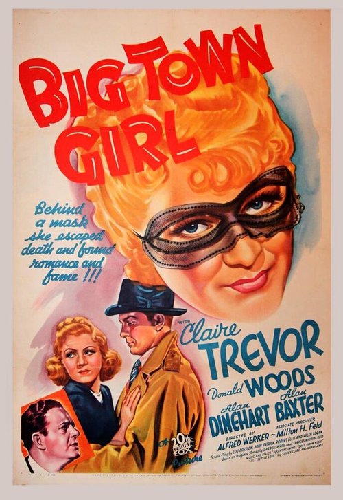 Постер фильма Big Town Girl (1937)