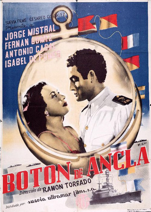 Постер фильма Botón de ancla (1948)