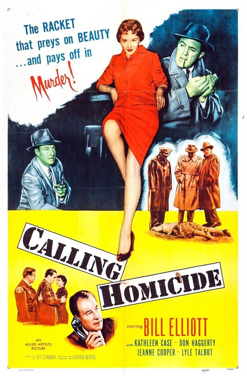 Постер фильма Calling Homicide (1956)