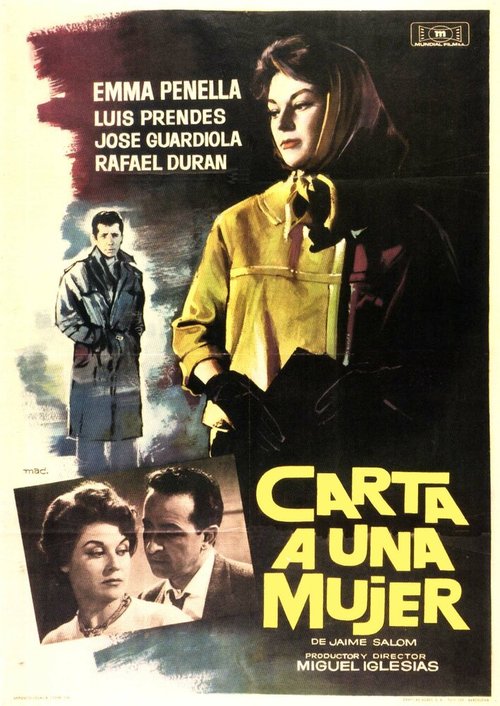 Постер фильма Carta a una mujer (1963)