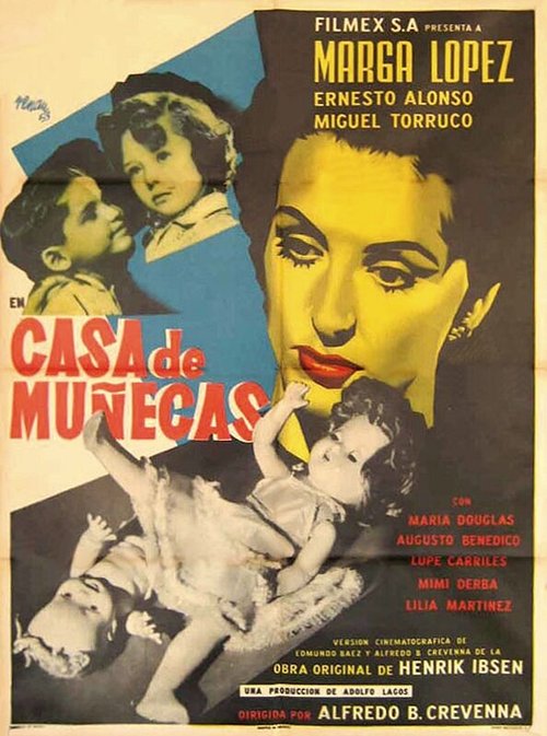 Постер фильма Casa de muñecas (1954)