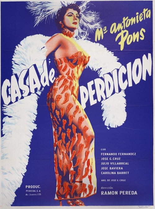 Постер фильма Casa de perdición (1956)