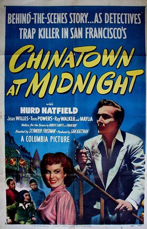 Постер фильма Chinatown at Midnight (1949)