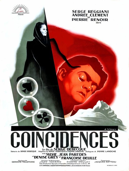 Постер фильма Coïncidences (1947)