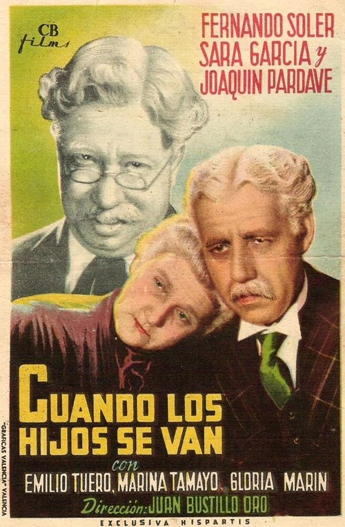 Постер фильма Cuando los hijos se van (1941)