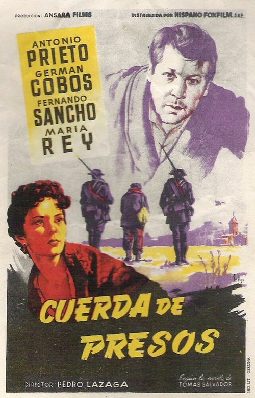 Постер фильма Cuerda de presos (1956)