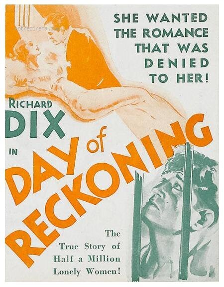 Постер фильма Day of Reckoning (1933)