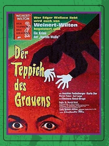 Постер фильма Der Teppich des Grauens (1962)