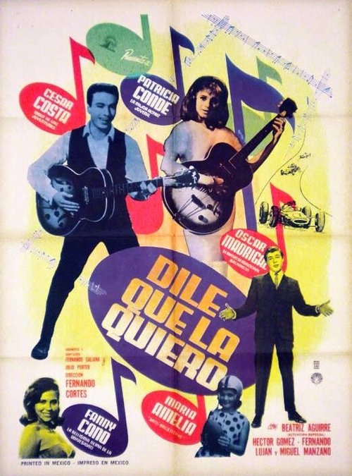 Постер фильма Dile que la quiero (1963)