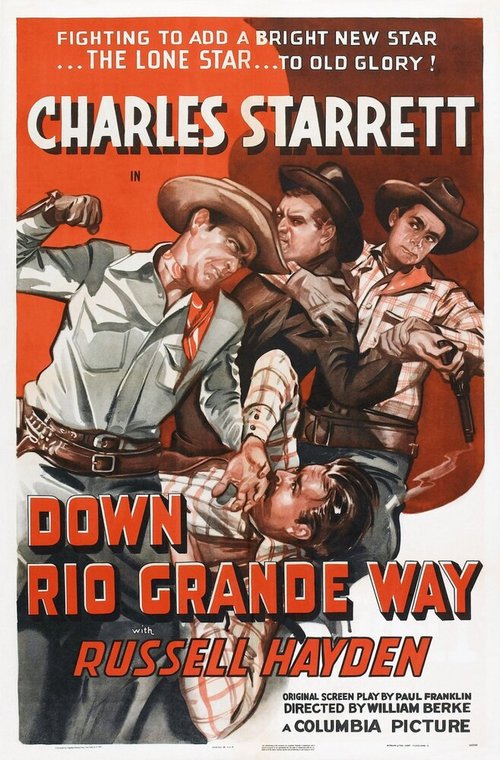 Постер фильма Down Rio Grande Way (1942)