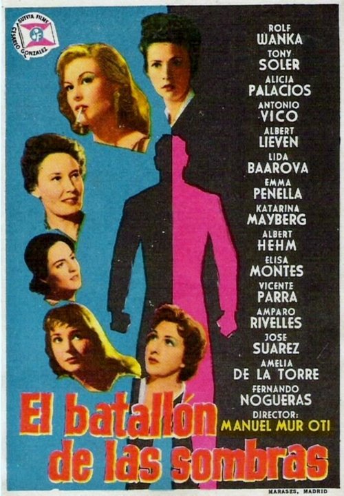 Постер фильма El batallón de las sombras (1957)