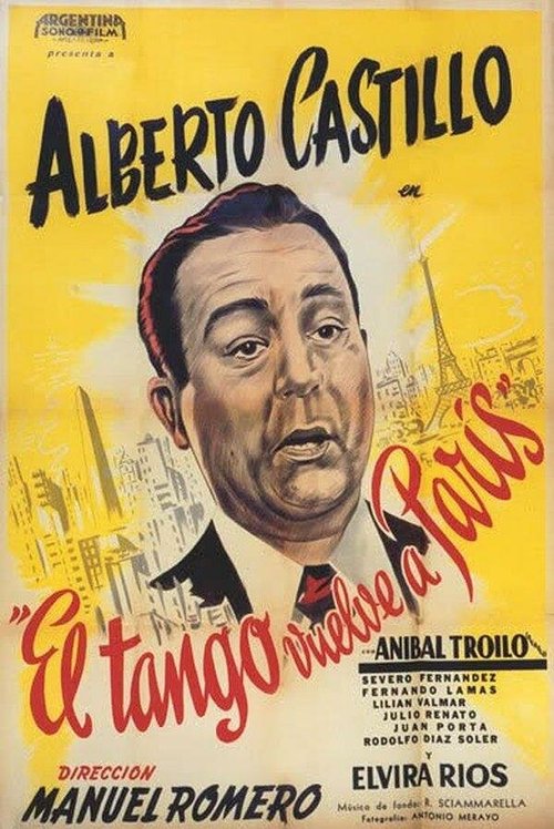 Постер фильма El tango vuelve a París (1948)