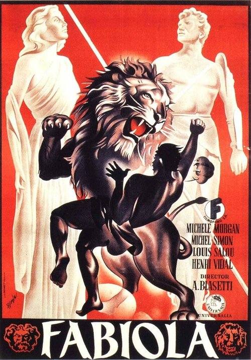 Постер фильма Фабиола (1949)