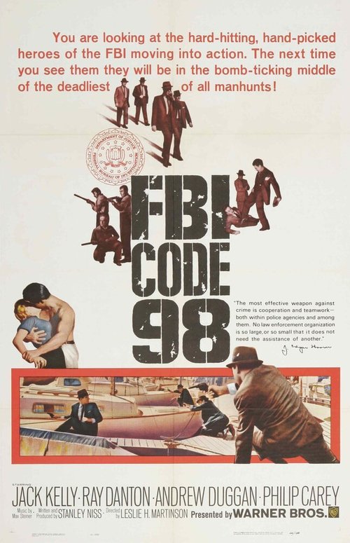 Постер фильма FBI Code 98 (1963)