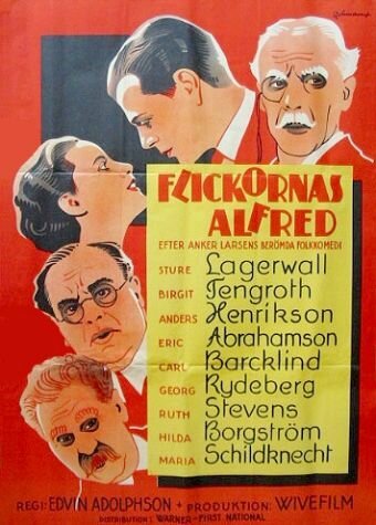 Постер фильма Flickornas Alfred (1935)